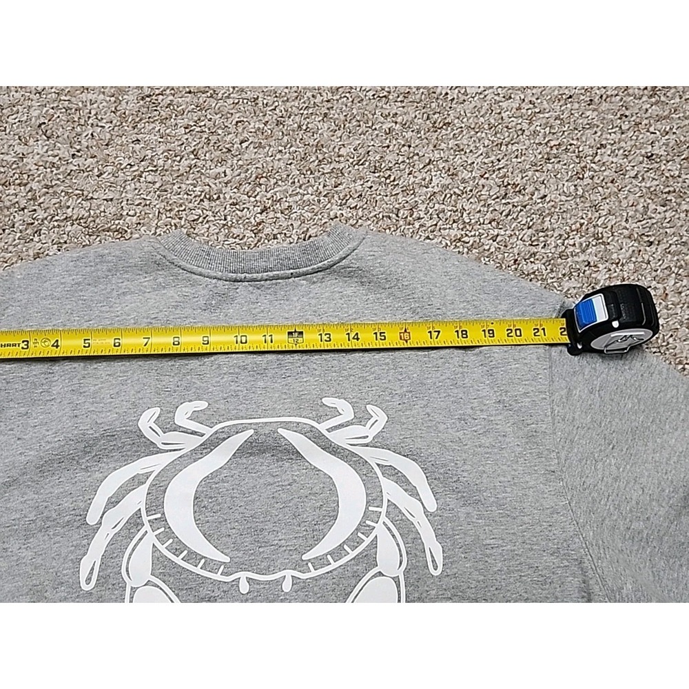 Good American Gray Crewneck Sweatshirt with White Logo NWT - Picture 12 of 16
